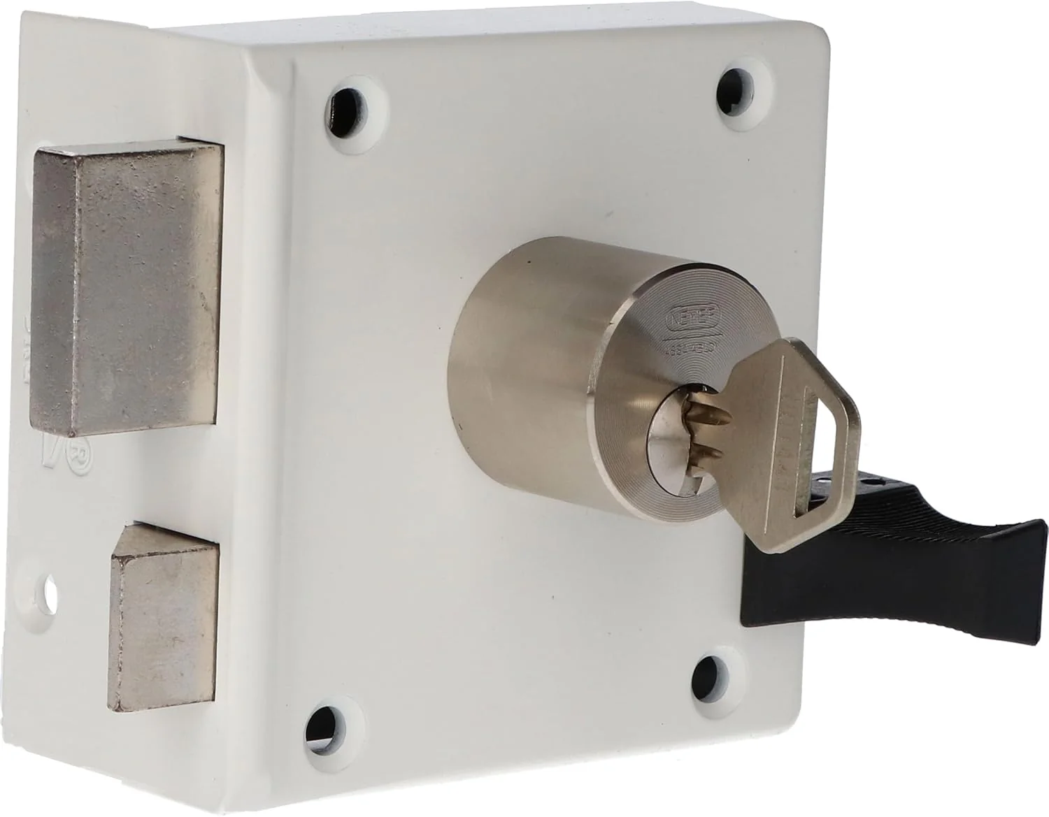 Nemef Veiligheidsoplegslot 4154/02 Links - Doornmaat 50 Mm - Skg** - In Zichtverpakking - Image 3