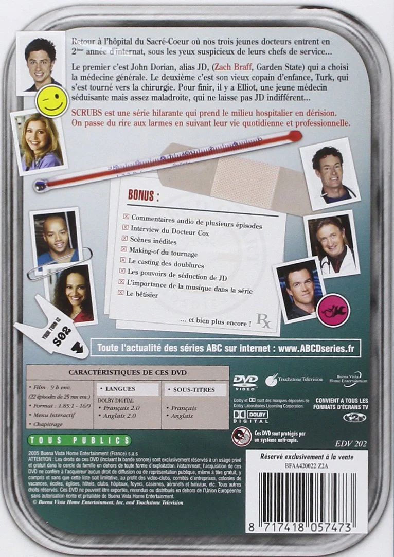 Scr : L'intégrale saison 2 - Coffret 4 DVD - Image 2