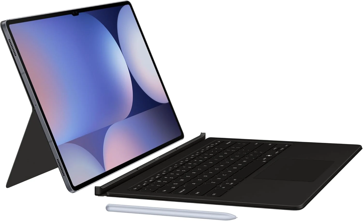 Samsung Book Cover Keyboard EF-DX925 for Galaxy Tab S10 Ultra | Tab S9 Ultra with QWERTY Keyboard and AI Button, Two Piece Tablet Case, Slim Design, S Pen Compartment, Black - Image 3