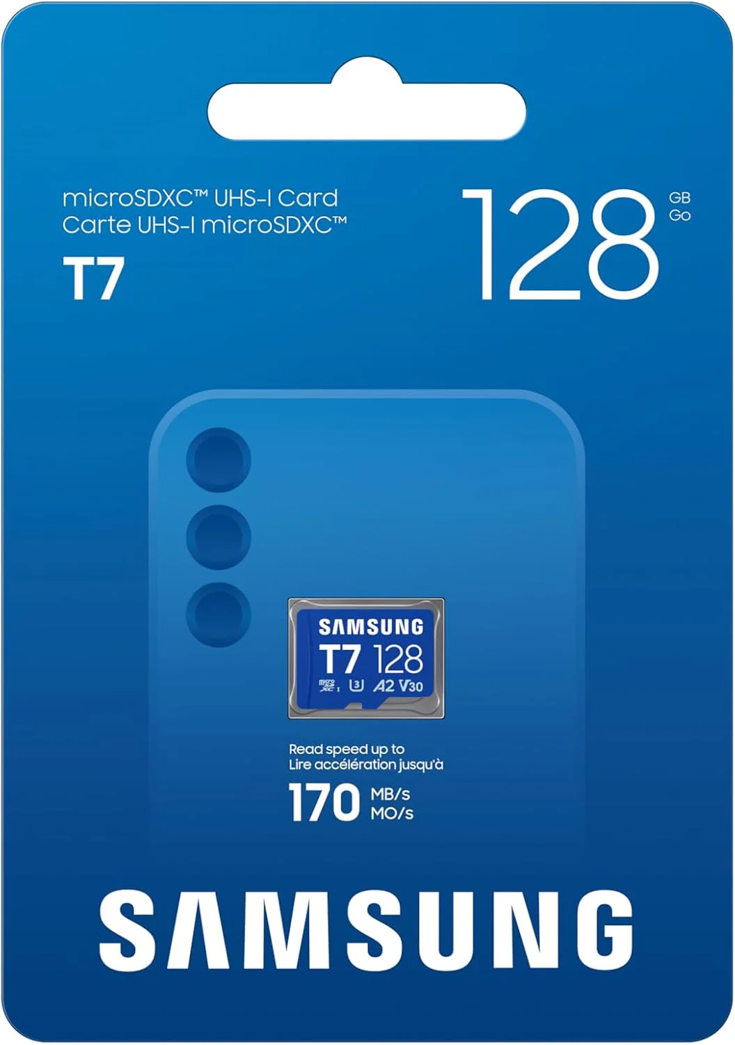 Samsung T7 microSD Memory Card, 128 GB, MB-MB128T/WW - Image 2