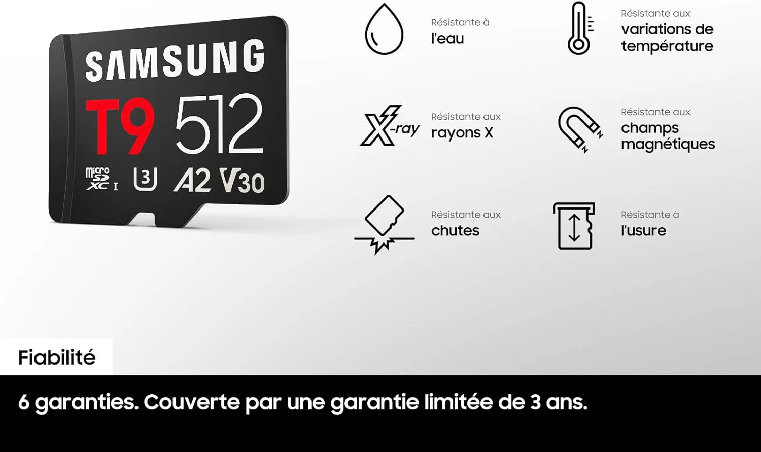 Samsung T9 microSD Memory Card, 256 GB, MB-MH256T/WW - Image 4