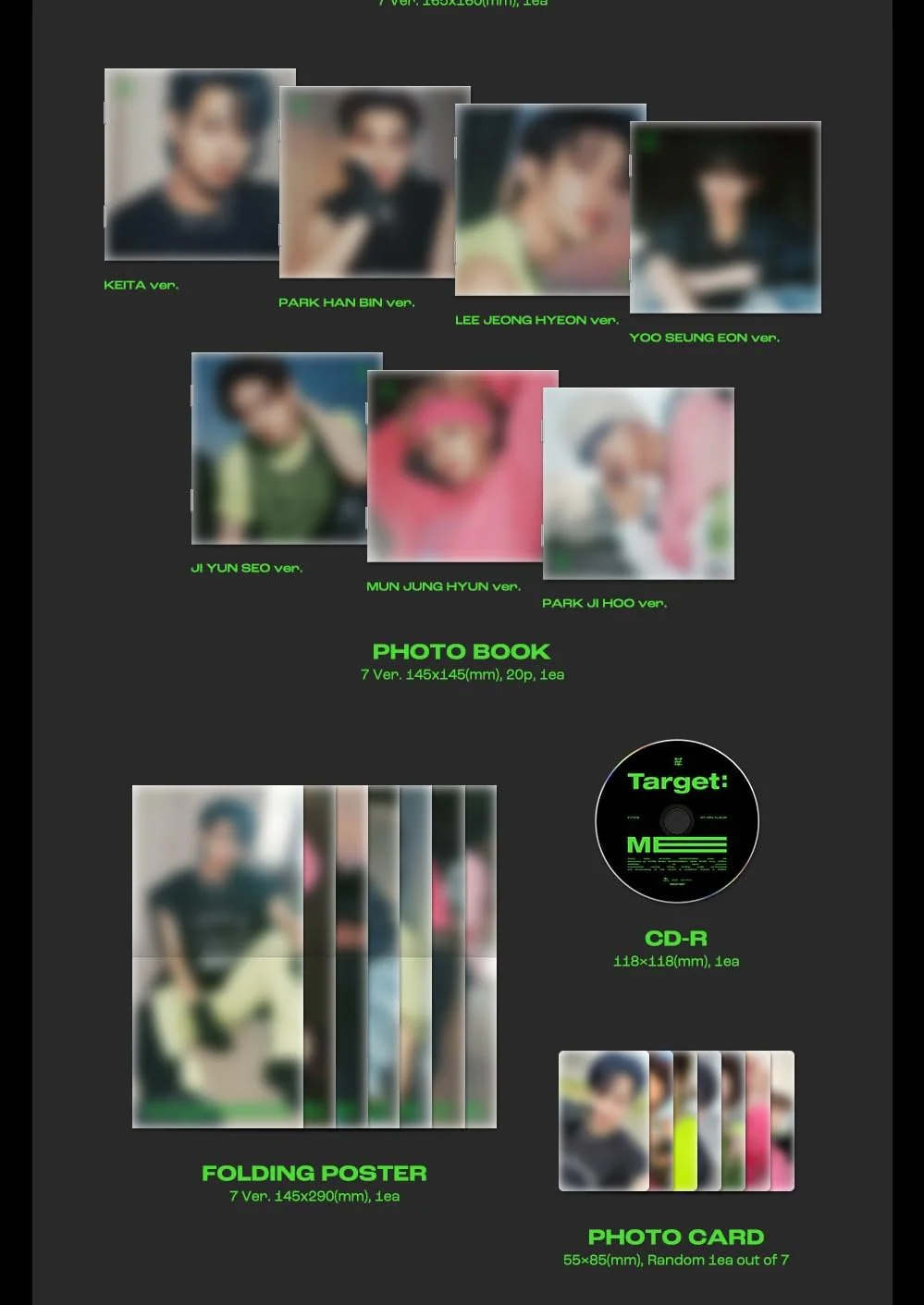 EVNNE TARGET: ME (DIGIPACK VER.) - Image 2