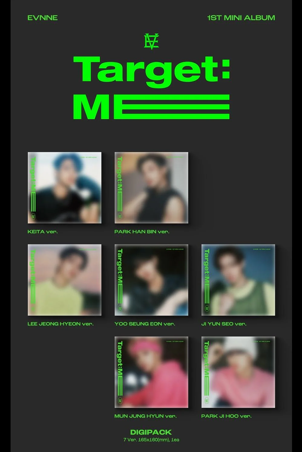 EVNNE TARGET: ME (DIGIPACK VER.) - Image 3