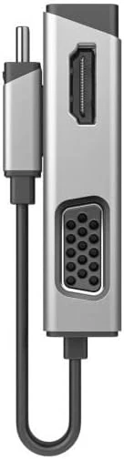 ALOGIC MagForce Duo Play 2-in-1 Adapter - USB-C to HDMI & VGA - Image 2