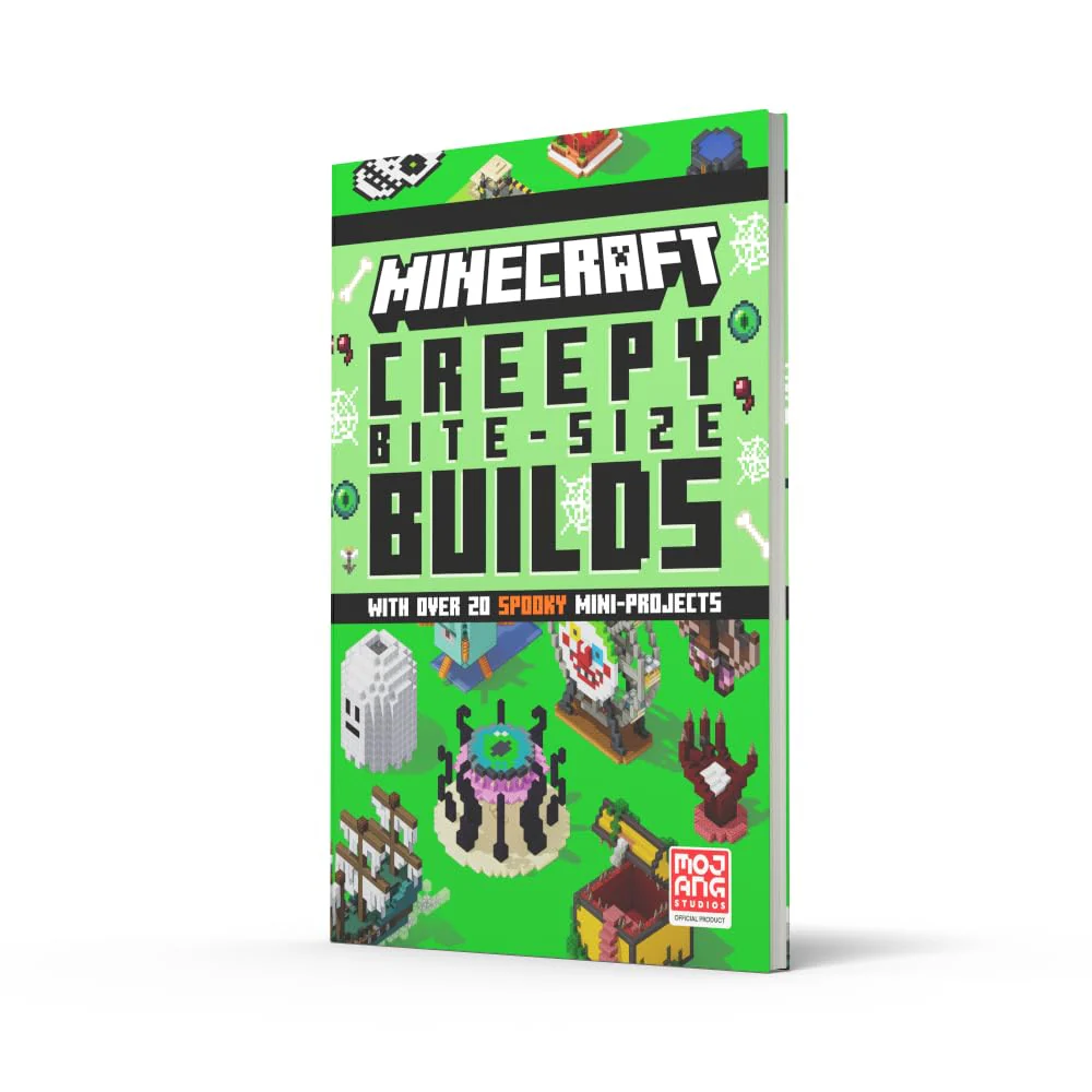 Minecraft Creepy Bite-Size Builds: New for 2026, an official illustrated guide to building 20 spooky themed mini-projects in game. Perfect for gamers of all ages! - Image 2