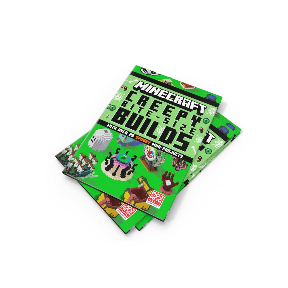 Minecraft Creepy Bite-Size Builds: New for 2026, an official illustrated guide to building 20 spooky themed mini-projects in game. Perfect for gamers of all ages! - Image 3