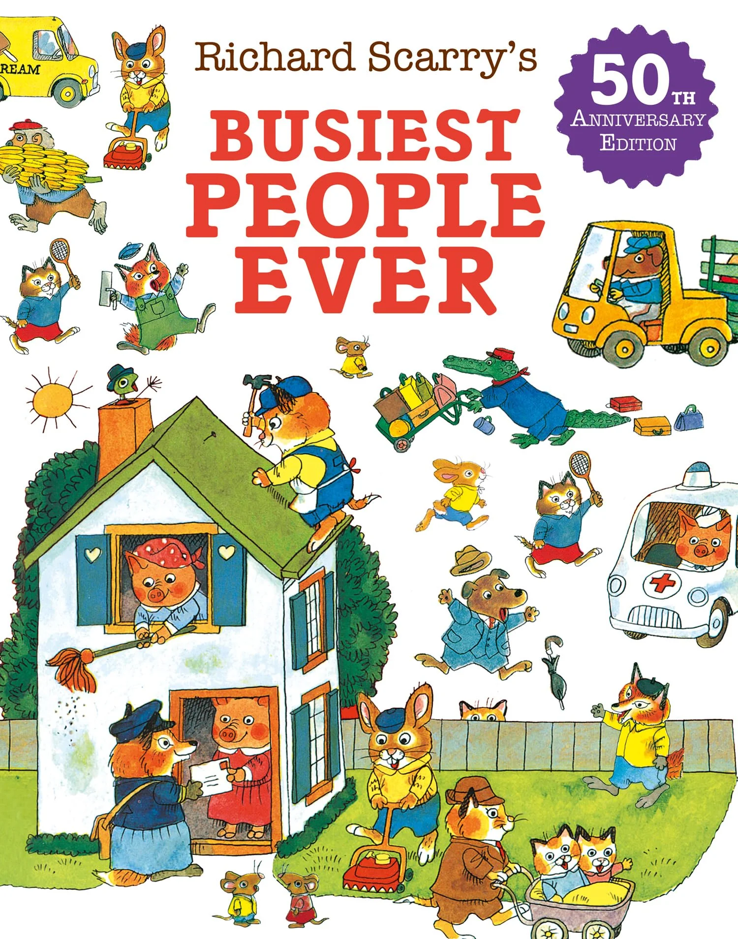 Busiest People Ever: Take a tour around Busytown and find out what people do all day in this illustrated children’s book classic