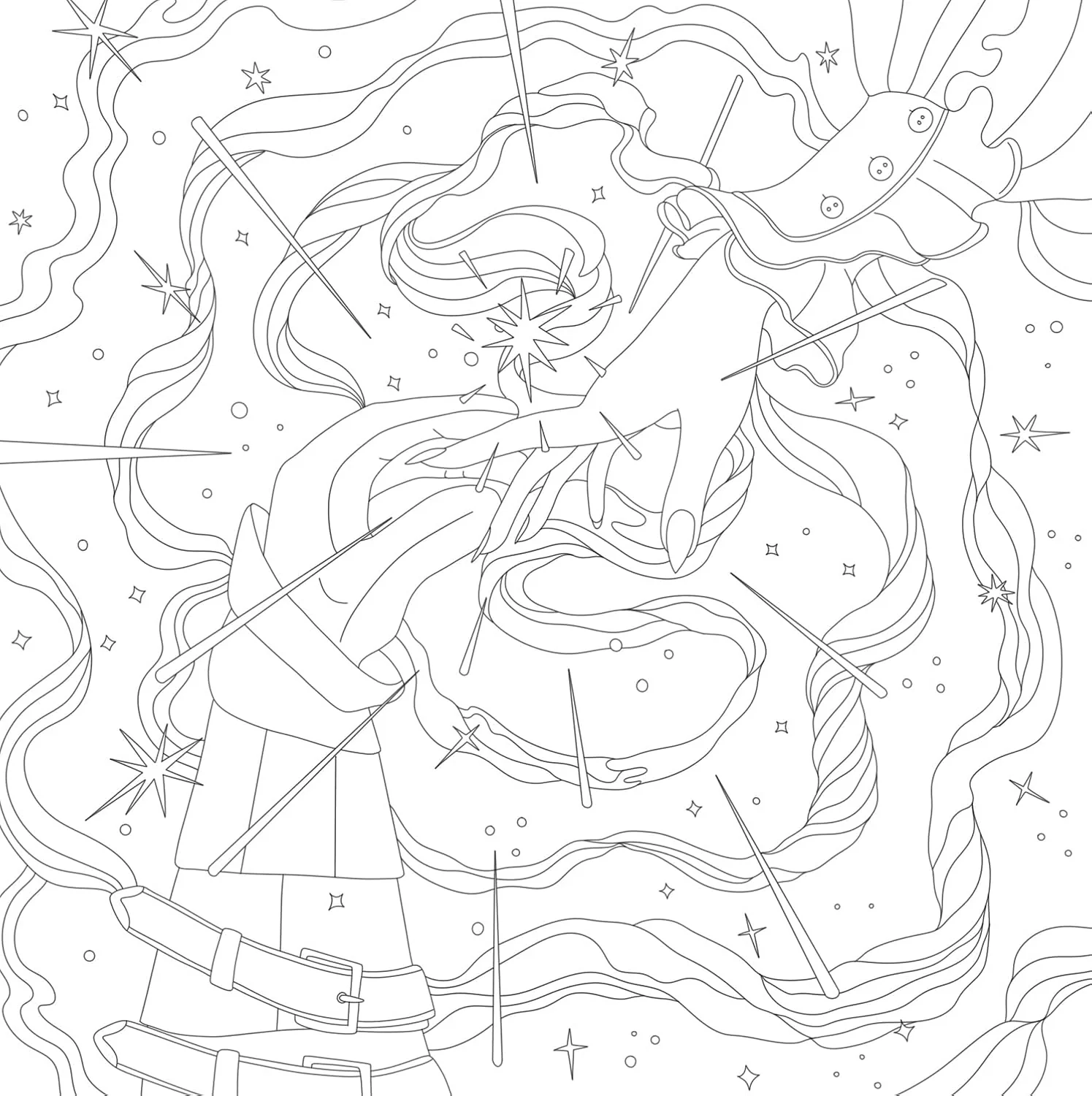Romantasy Colouring Book: New for 2026, adventure into a world of romantasy to colour the stress away – For fans of ACOTAR, Fourth Wing and fantasy - Image 4