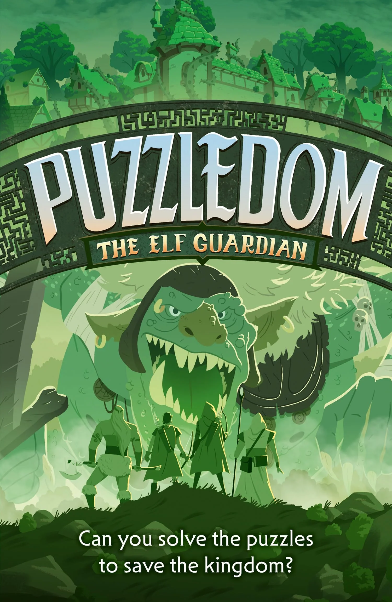The Elf Guardian: Can you save the kingdom in this exciting fantasy puzzle book? (Puzzledom