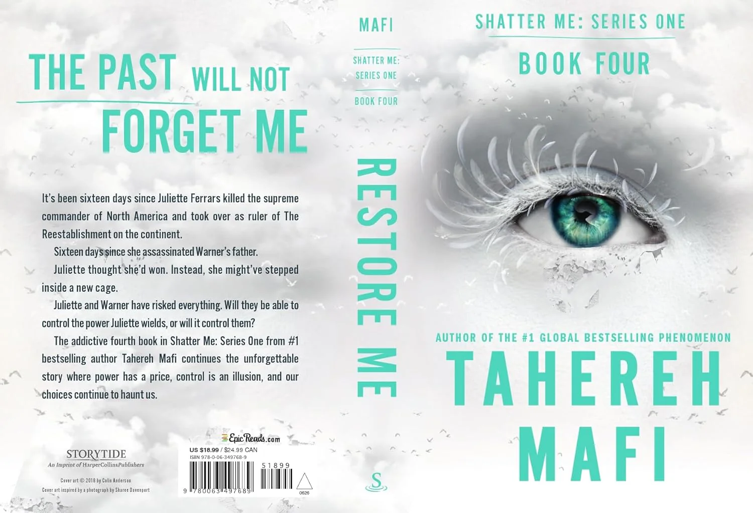 Restore Me (Shatter Me: Series One - Image 3
