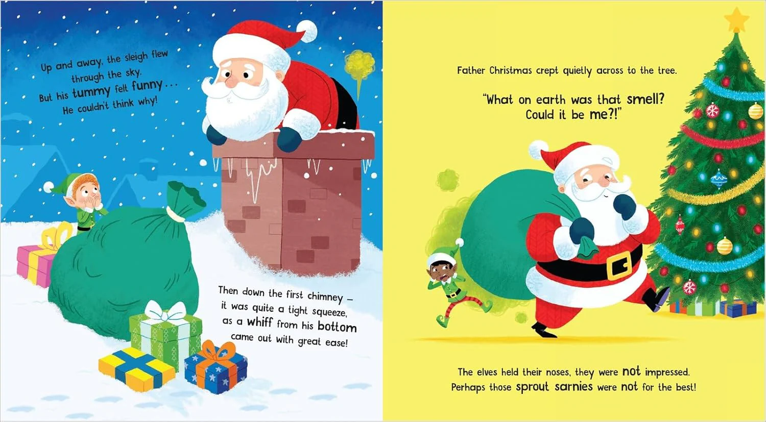 Farter Christmas: Help Santa solve his smelly problem in this brilliantly hilarious picture book for Christmas - Image 2