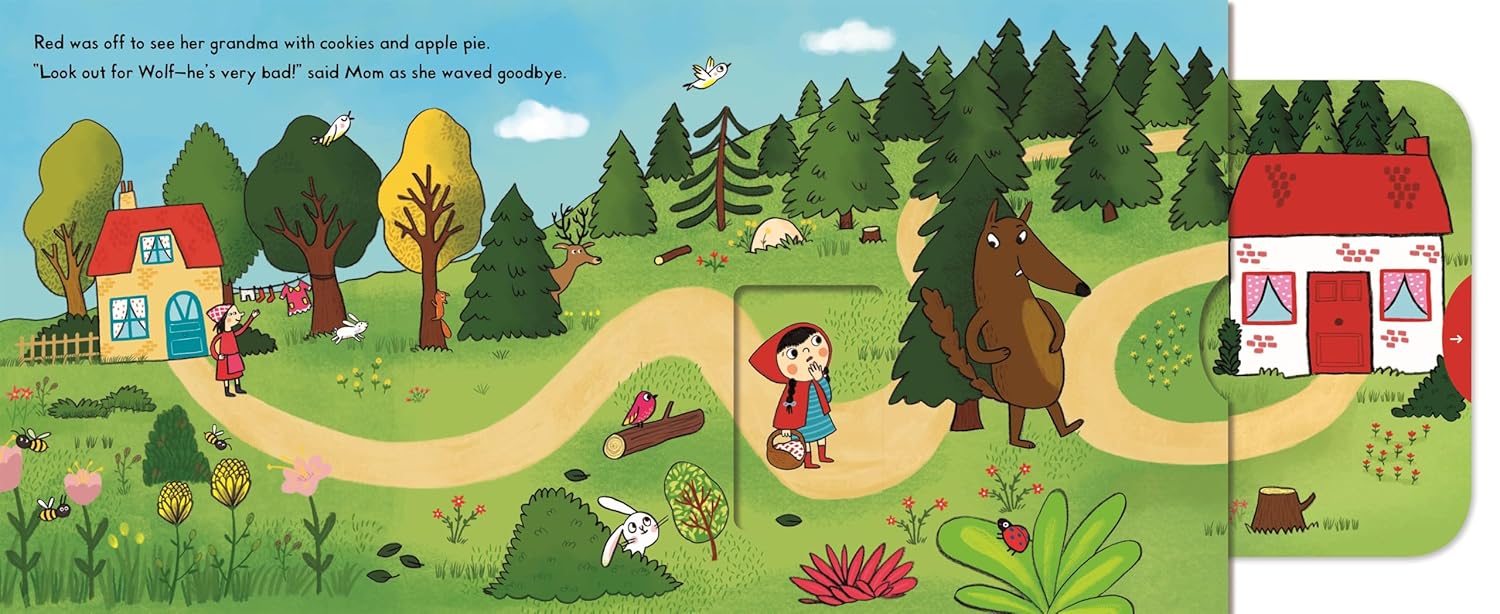 Little Red Riding Hood: A push, pull, slide retelling of a beloved magical fairy tale for toddlers (First Stories - Image 4