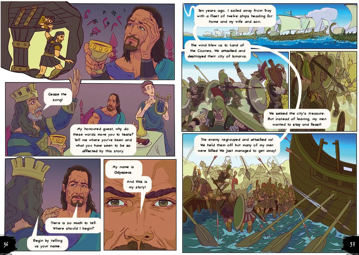 Classics in Graphics Homer’s the Odyssey - Image 7