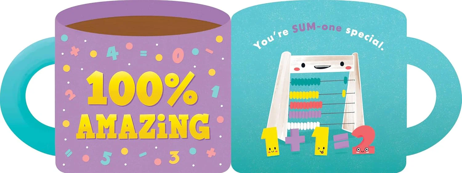 A+ Teacher (A Mugs & Kisses Shaped Board Book for Toddlers): A Mugs & Kisses Shaped Board Book for Toddlers - Image 3
