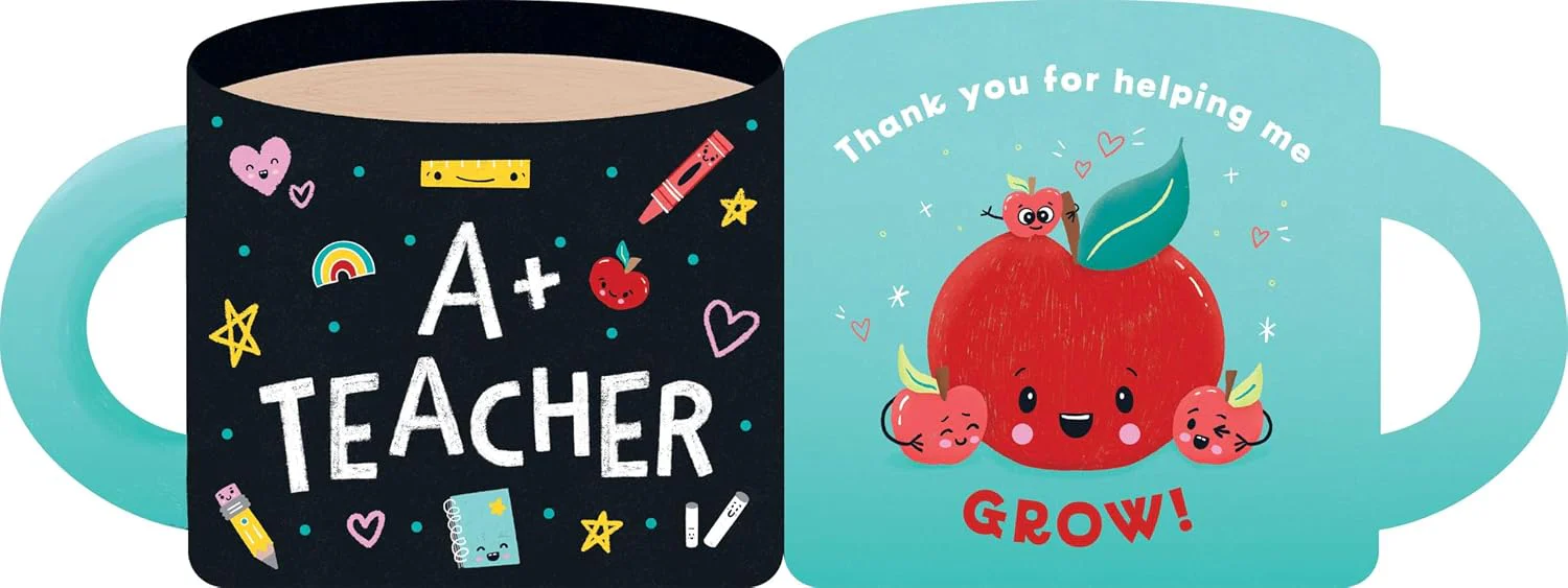 A+ Teacher (A Mugs & Kisses Shaped Board Book for Toddlers): A Mugs & Kisses Shaped Board Book for Toddlers - Image 5