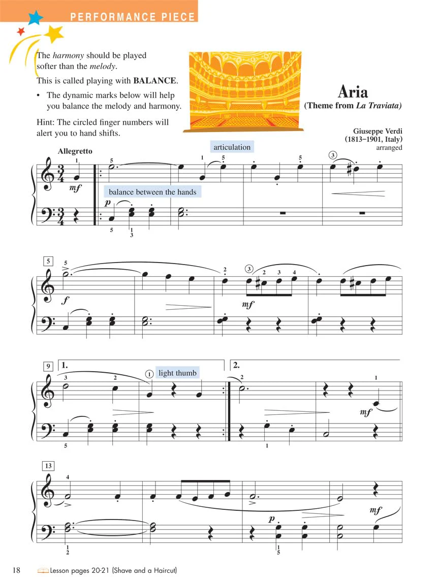 Piano Adventures All-In-Two Level 2B Tech. & Perf. - Image 5