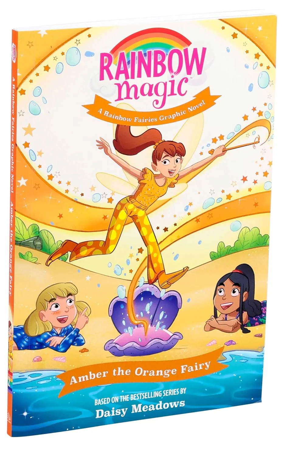Rainbow Magic Rainbow Fairies #2: Amber the Orange Fairy Graphic Novel - Image 2