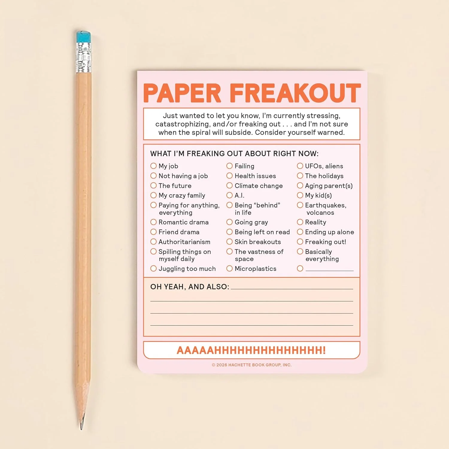 Paper Freakout Nifty Note (Knock Knock Nifty Notes - Image 3