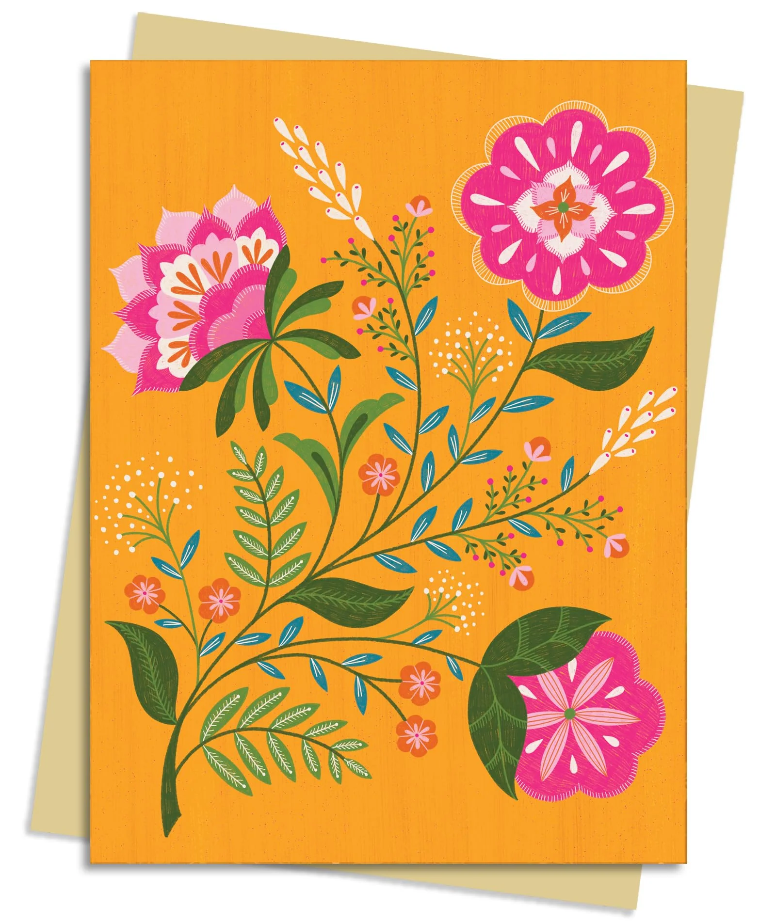 Jenny Zemanek: Blossoming Boldly Greeting Card Pack: Pack of 6