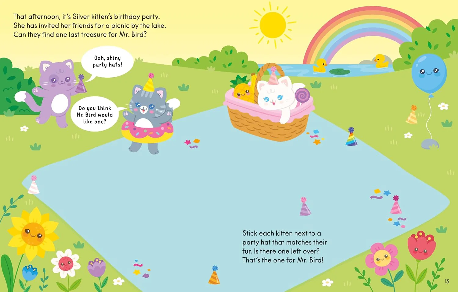 Cute Stickers Kittens (Usborne Cute Stickers - Image 3