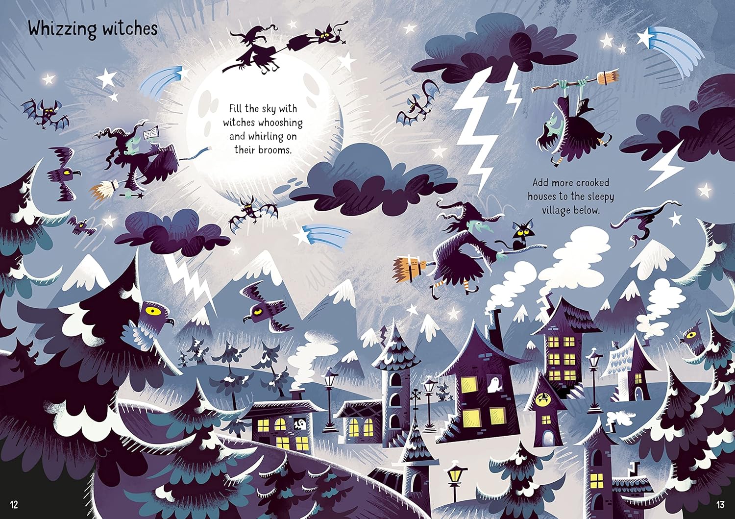 Sparkly Halloween Sticker Book: A Halloween Book for Kids (Sparkly Sticker Books - Image 2