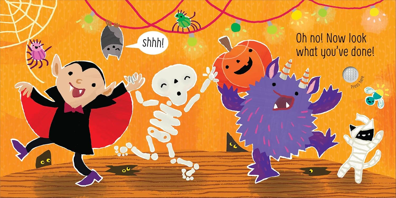 Don't Tickle the Skeleton! (Don't Tickle Touchy Feely Sound Books - Image 4