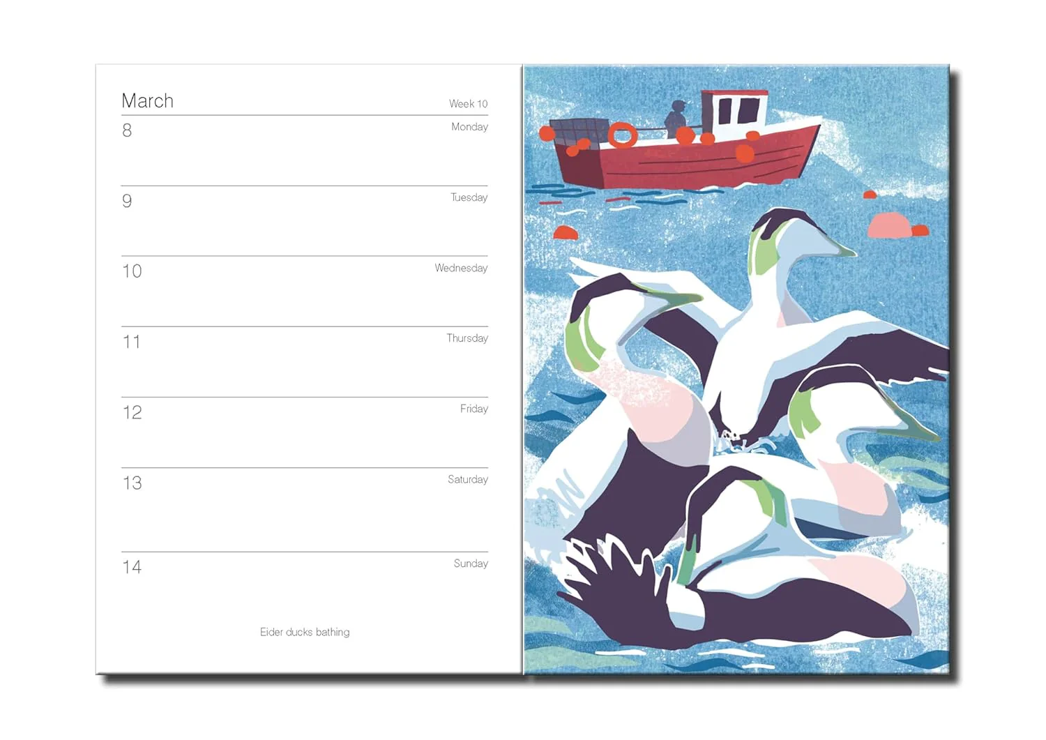 The Scottish Nature Pocket Diary 2027 | Full Colour Illustrated Diary - Image 3