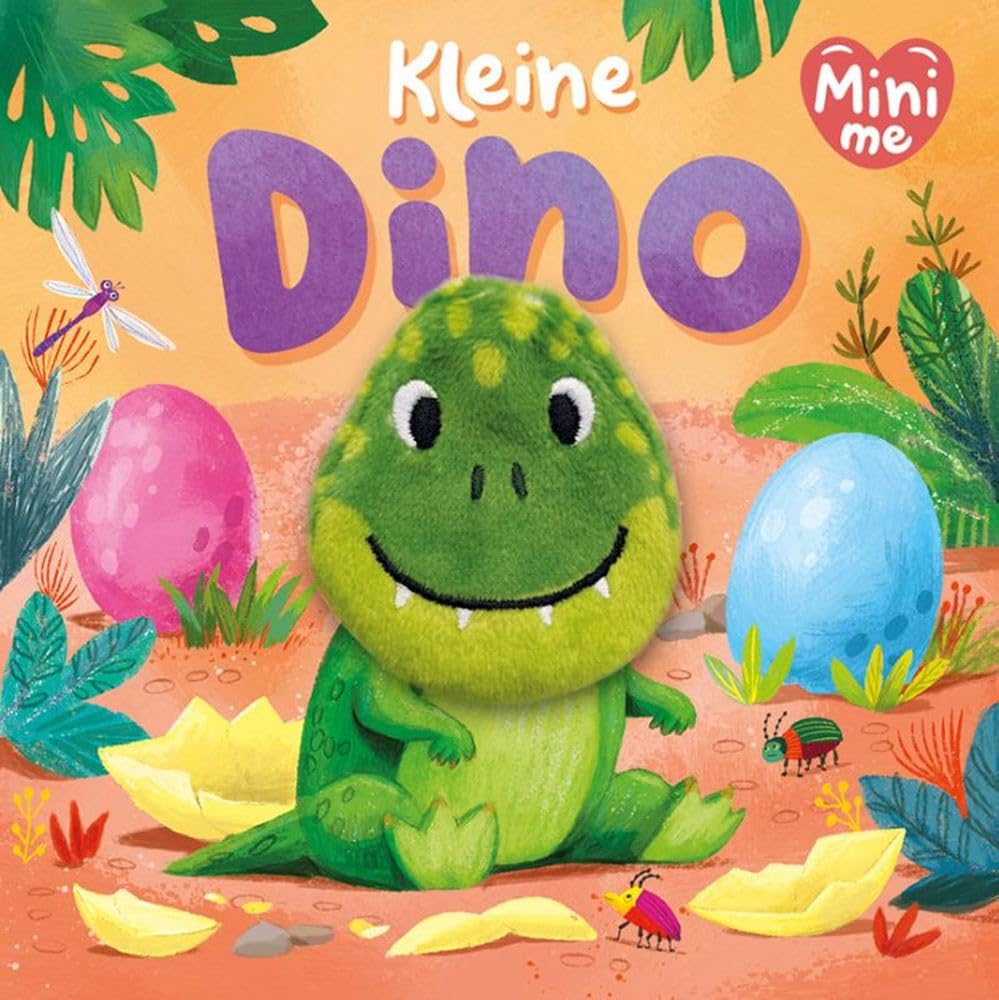 Kleine dino - vingerpopboek