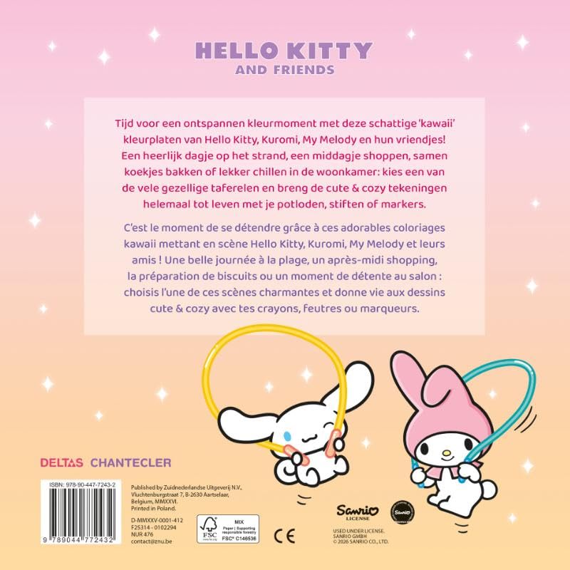 Hello Kitty and Friends Cute & Cozy Color - Image 2