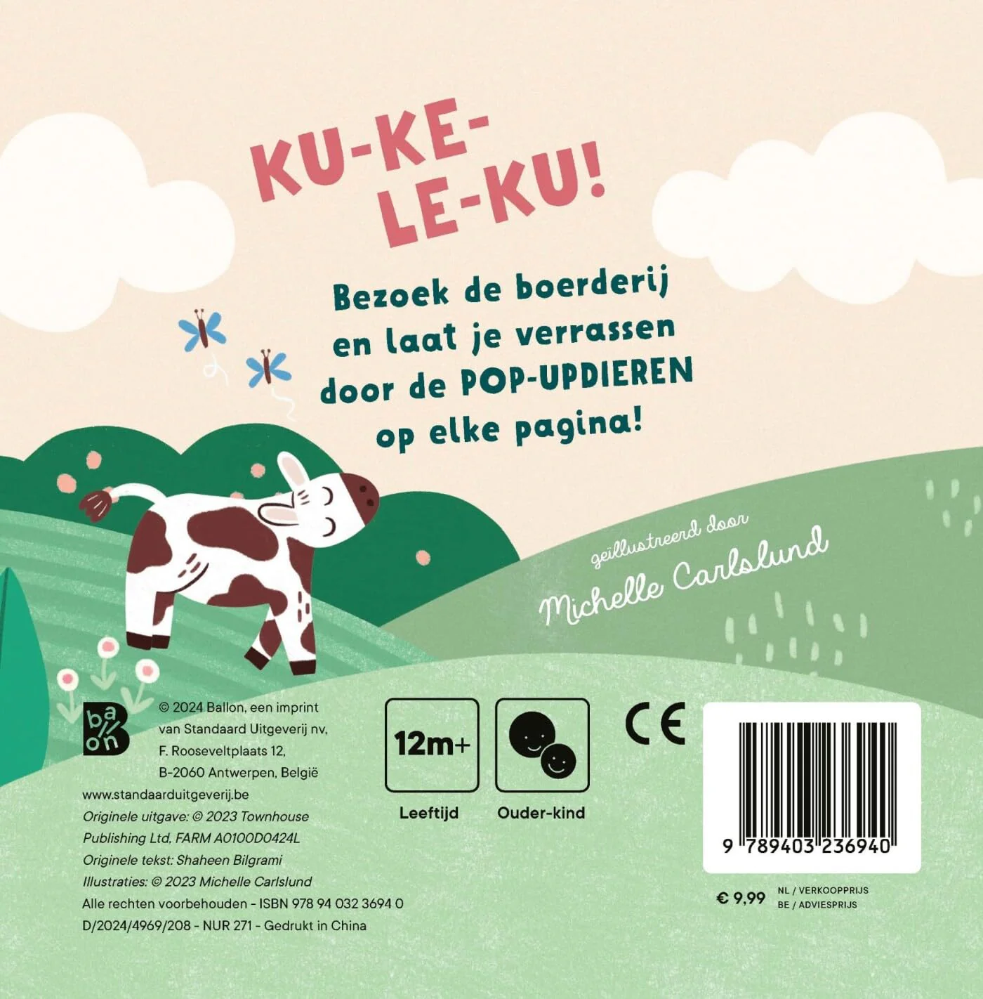 Standaard Uitgeverij - Mijn Eerste Pop-upboekje: Op de Boerderij 12m+ - Image 2