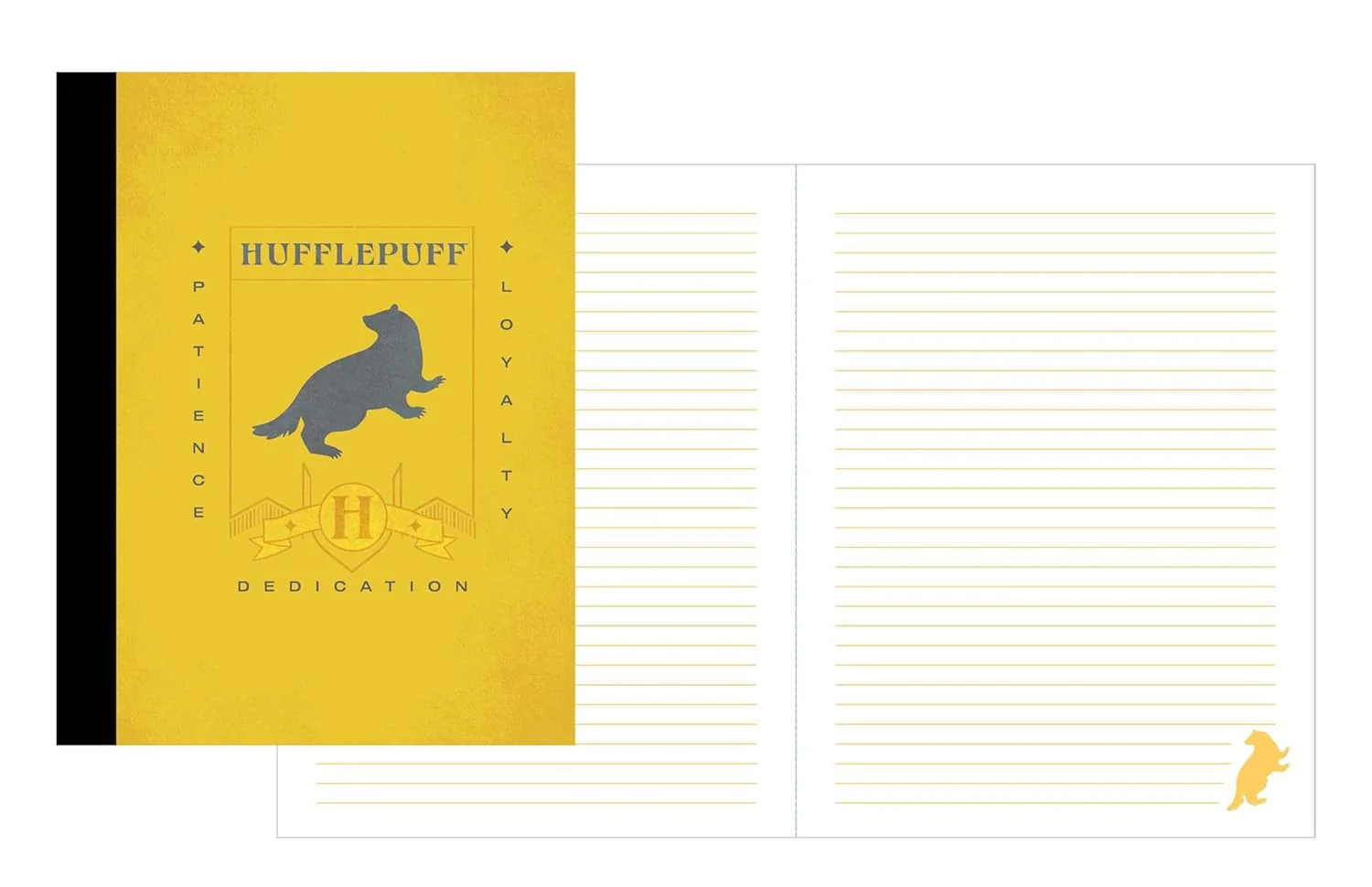 Harry Potter: Hufflepuff Composition Notebook Set (Set of 2 - Image 3