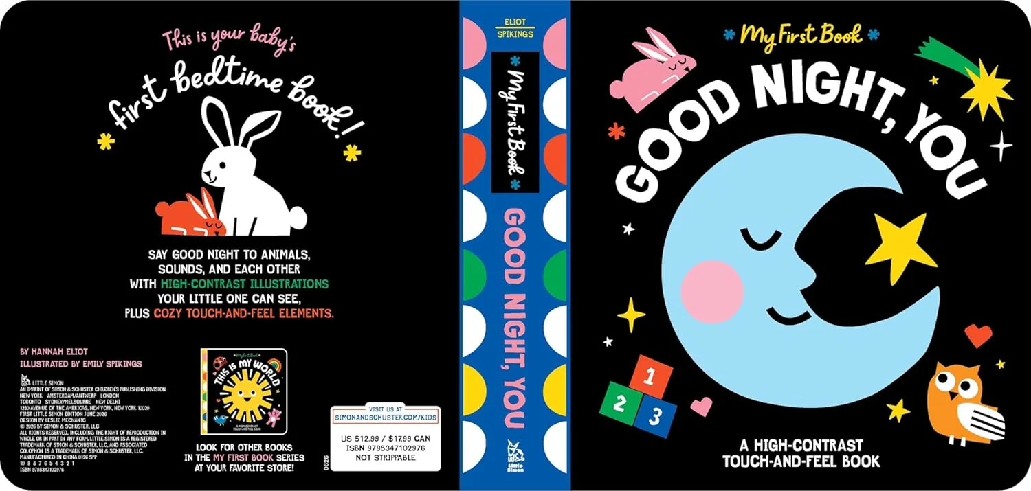 Good Night, You: A High-Contrast Touch-and-Feel Book (My First Book - Image 4