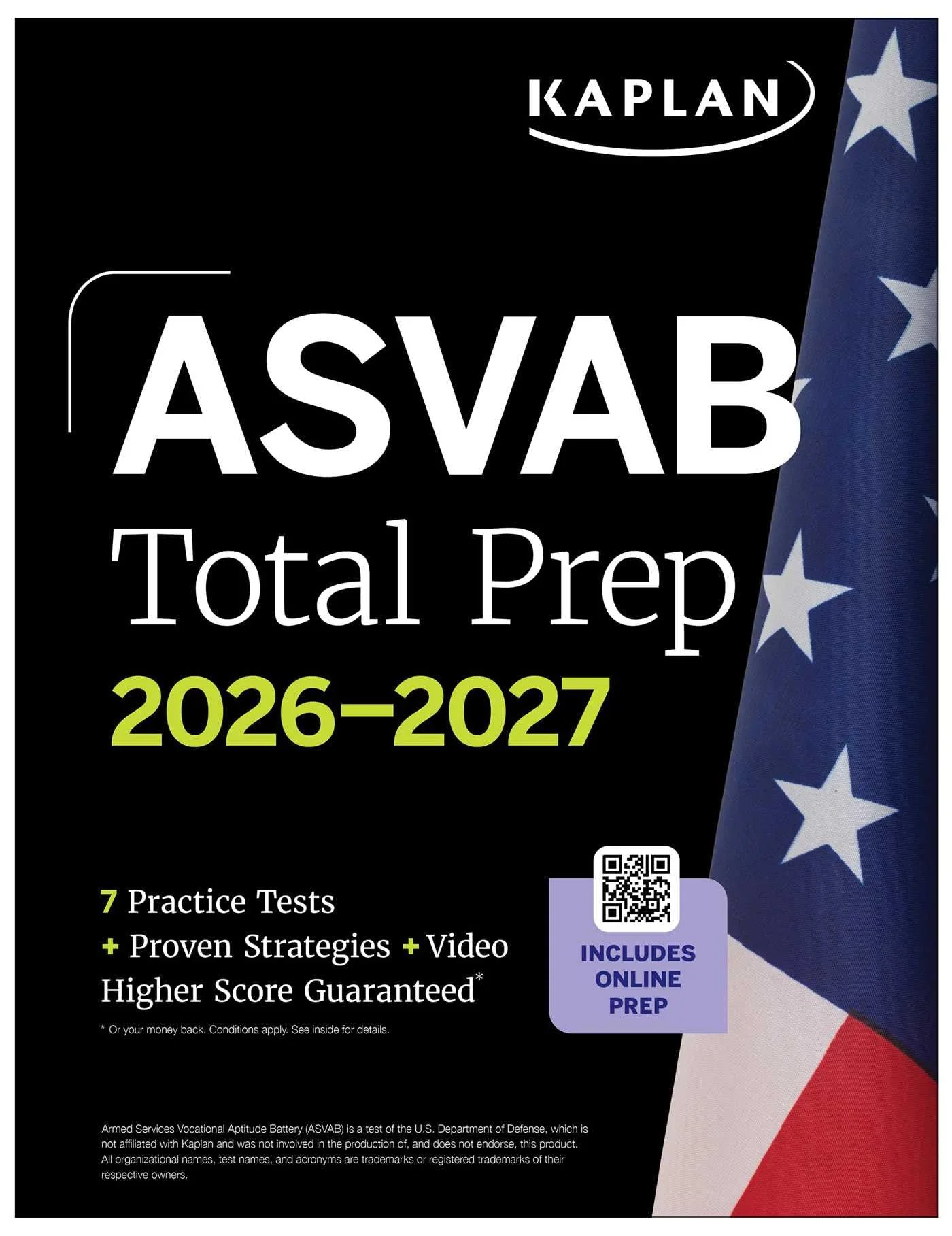 ASVAB Total Prep 2026-2027 (Kaplan Test Prep